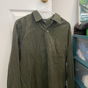 Uniqlo Dark Green Shirt